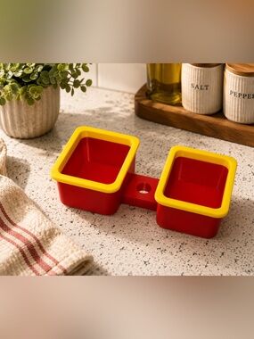 McDonald's Red and Yellow Sauce Holder